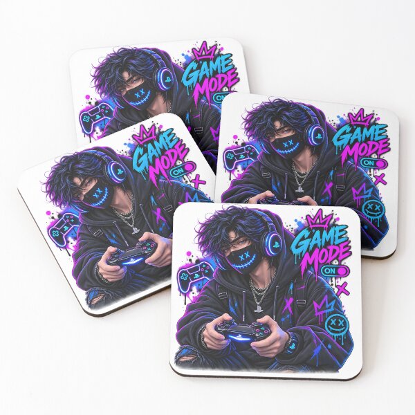 Item preview, Game Mode On Neon Gamer Boy Streetwear Art designed and sold by TinyWeird.