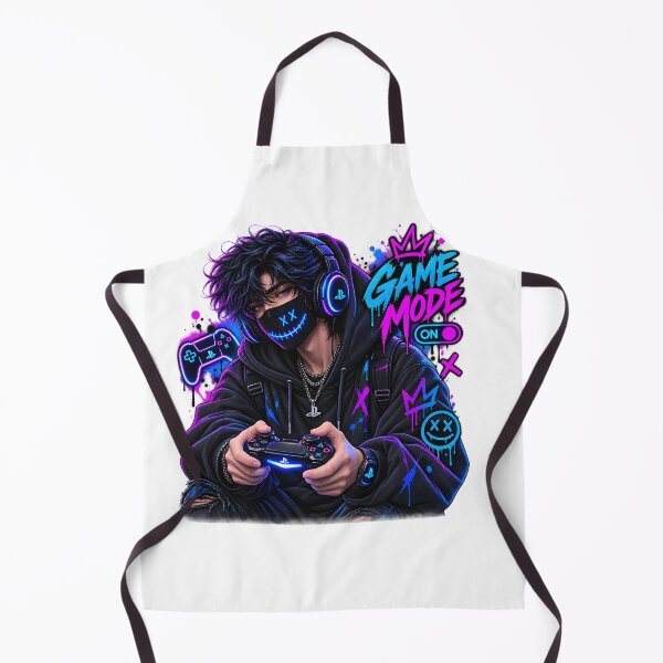 Item preview, Game Mode On Neon Gamer Boy Streetwear Art designed and sold by TinyWeird.