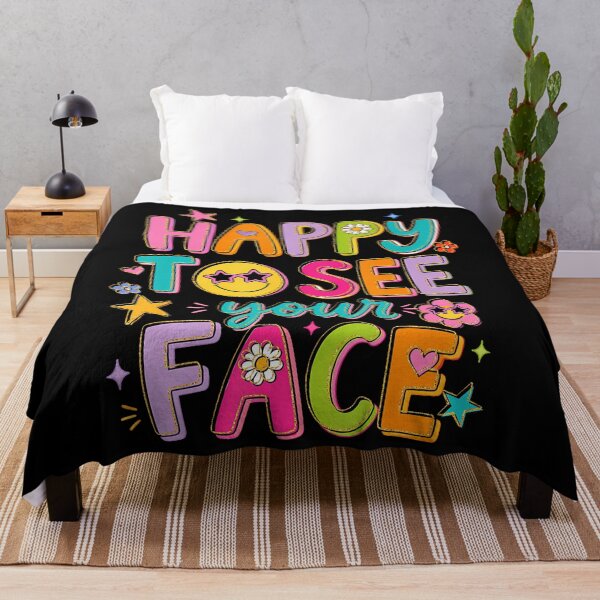 Item preview, Happy To See Your Face designed and sold by Trippy-Toad.