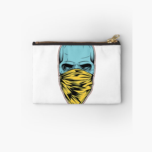 Item preview, Masked Skull With Yellow Bandana Street Art Design | Perfect Gift For You And Friends designed and sold by Smart-designer.