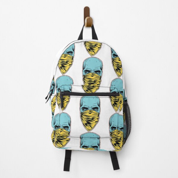 Item preview, Masked Skull With Yellow Bandana Street Art Design | Perfect Gift For You And Friends designed and sold by Smart-designer.