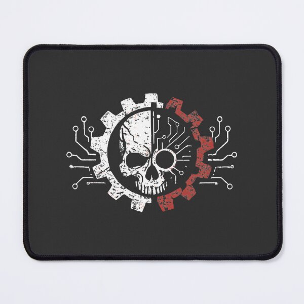Item preview, Mechanicus Skull Gears Circuit Tech Skull Design | Perfect Gift For You And Friends designed and sold by Beautyinme.