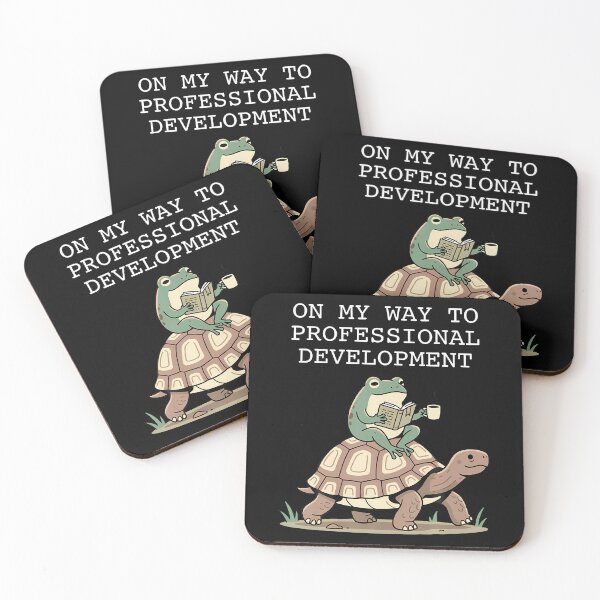 Item preview, On My Way To Professional Development designed and sold by Trippy-Toad.