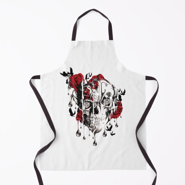 Item preview, Melt Down Grunge Rose Skull – Dark Floral Skull Art For Apparel & Prints | ⭐⭐⭐⭐⭐ designed and sold by Smart-designer.
