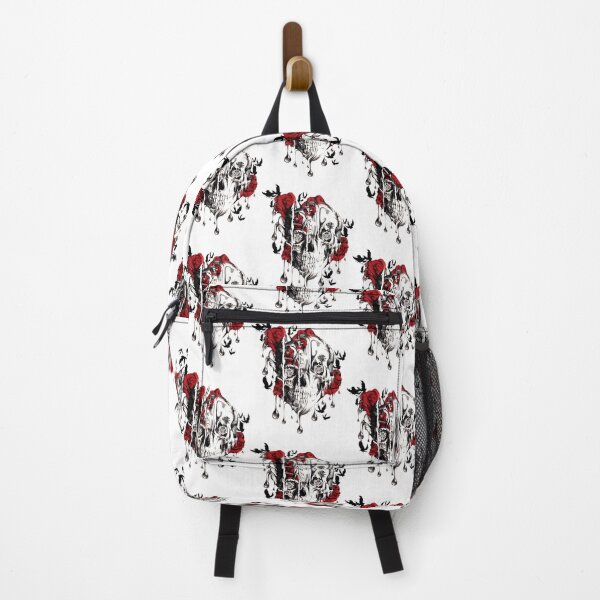 Item preview, Melt Down Grunge Rose Skull – Dark Floral Skull Art For Apparel & Prints | ⭐⭐⭐⭐⭐ designed and sold by Smart-designer.