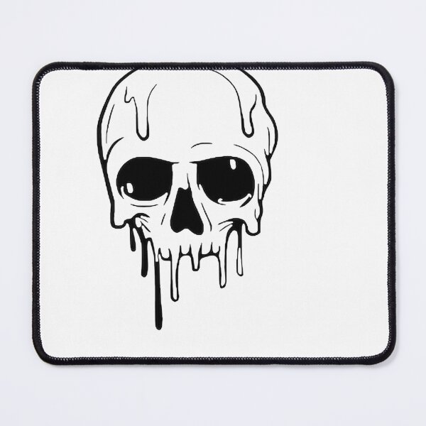 Item preview, Melting Skull Art – Gothic Horror Graphic Tee, Sticker & Phone Case | Limited Edition designed and sold by Beautyinme.