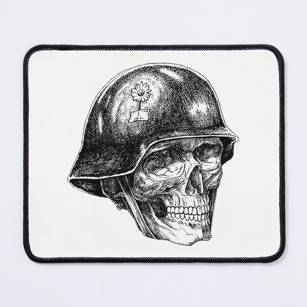 Item preview, Skull Troops Military Helmet – Dark Gothic Warrior Art On Redbubble | Limited Edition designed and sold by Beautyinme.