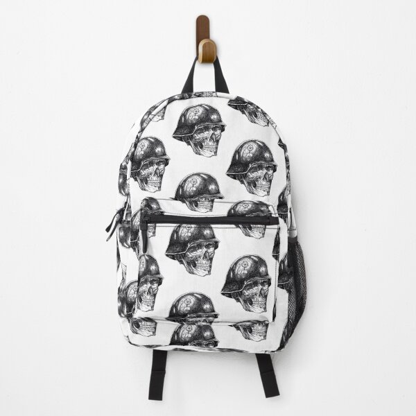 Item preview, Skull Troops Military Helmet – Dark Gothic Warrior Art On Redbubble | Limited Edition designed and sold by Beautyinme.