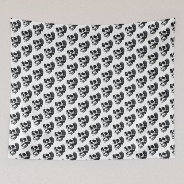 Item preview, Minimal Black Skull Illustration | ⭐⭐⭐⭐⭐ designed and sold by Smart-designer.