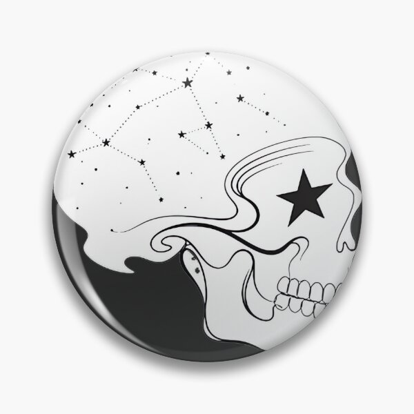 Item preview, Minimalist Celestial Skull Constellation With Star Eye – Cosmic Art Design | Perfect Gift For You And Friends designed and sold by Beautyinme.