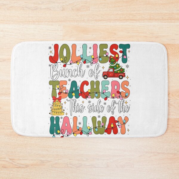 Item preview, Jolliest Bunch of Teachers Christmas Hallway designed and sold by varin-studio.