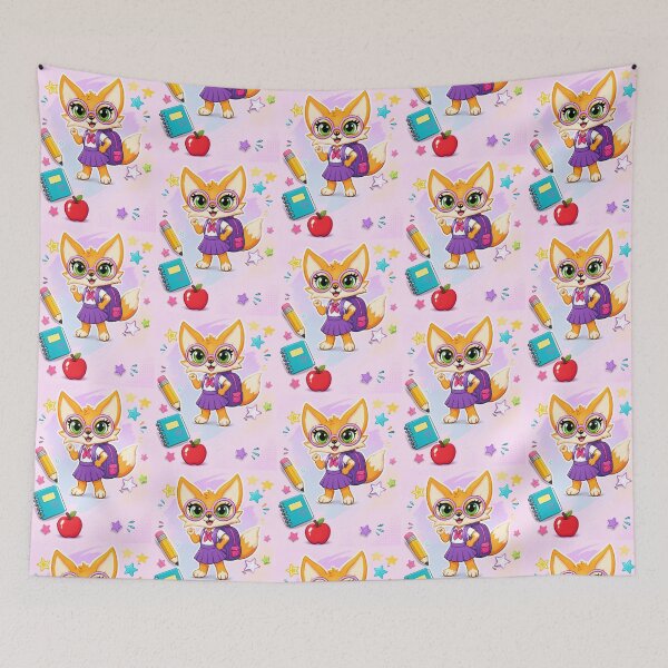 Item preview, Emi Fox | Ready for School designed and sold by LadybugEffect.