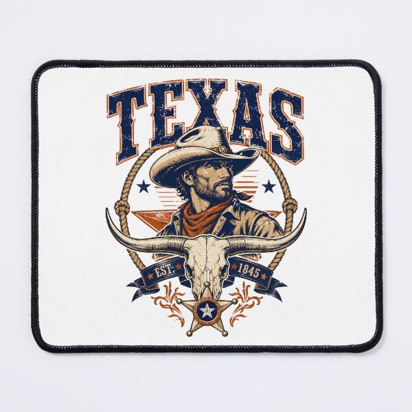 Item preview, Texas Rodeo, Texas Cowboy Longhorn Skull Western Vintage Rodeo designed and sold by graphic-genie.