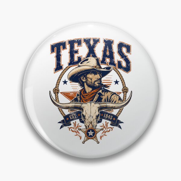 Item preview, Texas Rodeo, Texas Cowboy Longhorn Skull Western Vintage Rodeo designed and sold by graphic-genie.