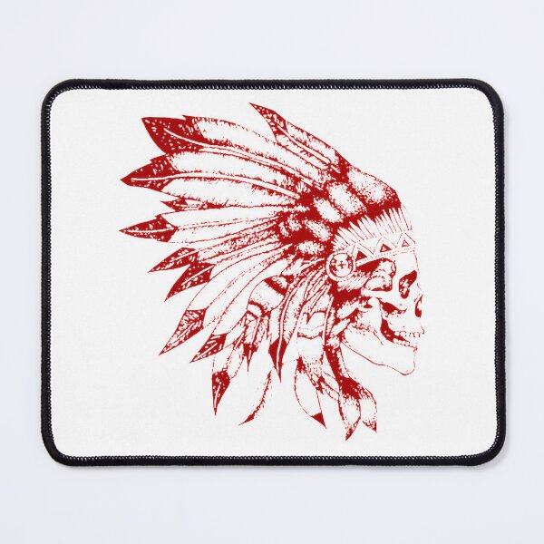 Item preview, Native American Skull Red | Perfect Gift For You And Friends designed and sold by Smart-designer.