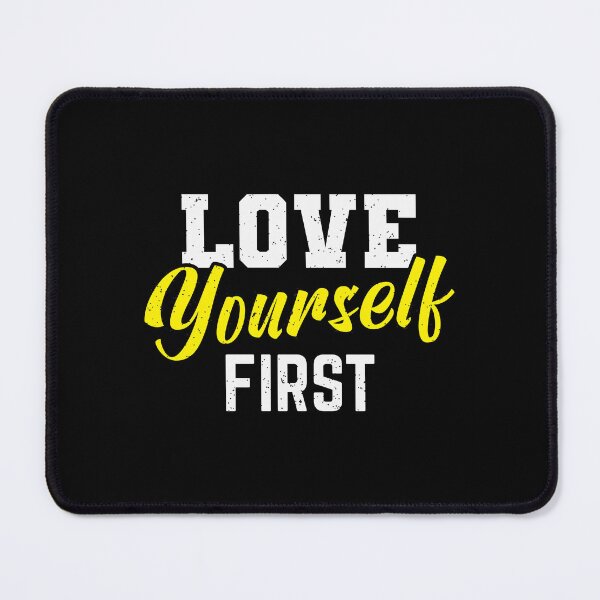Item preview, Love Yourself First Grunge Streetwear Typography designed and sold by FitNow.