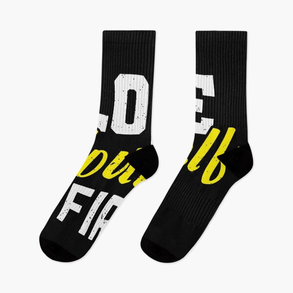 Item preview, Love Yourself First Grunge Streetwear Typography designed and sold by FitNow.
