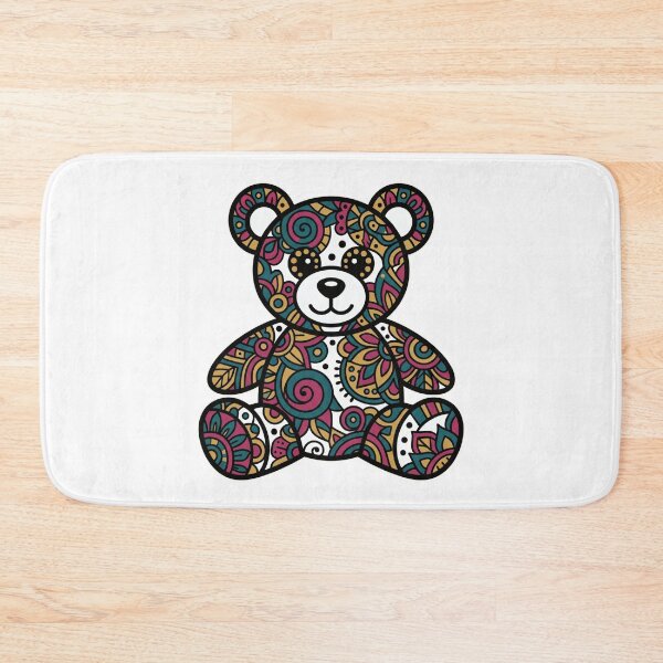 Item preview, Arctophile - Mandala Teddy Bear Illustration designed and sold by Osmose-Studio.