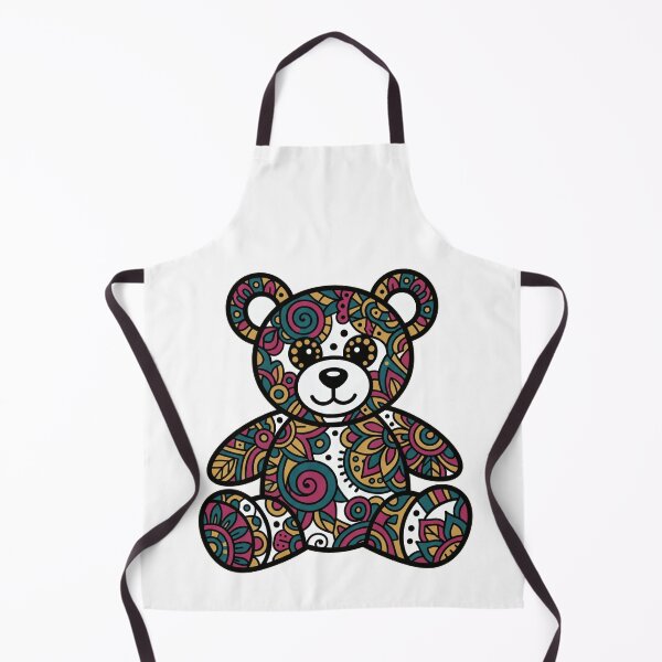 Item preview, Arctophile - Mandala Teddy Bear Illustration designed and sold by Osmose-Studio.