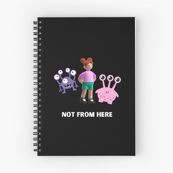 Item preview, Not From Here | Funny Outsider Alien Design designed and sold by ContigoART.