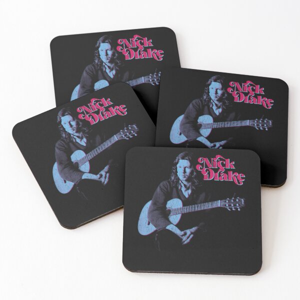 Item preview, Musician Acoustic Guitar Pink Blue Dual Tone Portrait designed and sold by japaneseartist.