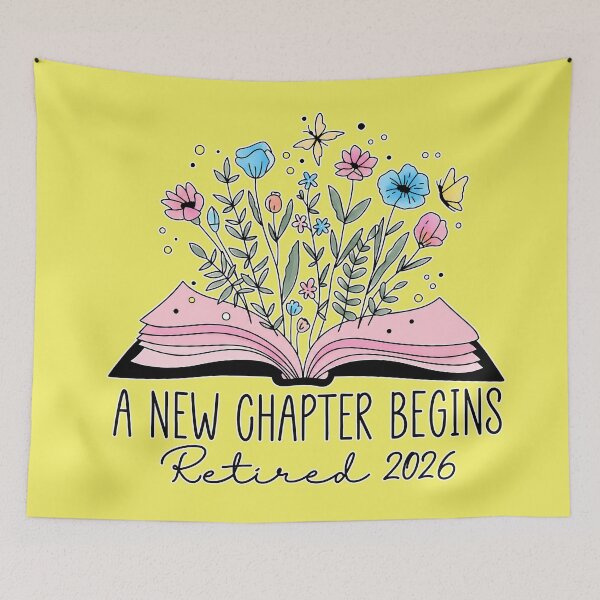 Item preview, Floral Retirement, A New Chapter Begins' Retired designed and sold by nasr-say.