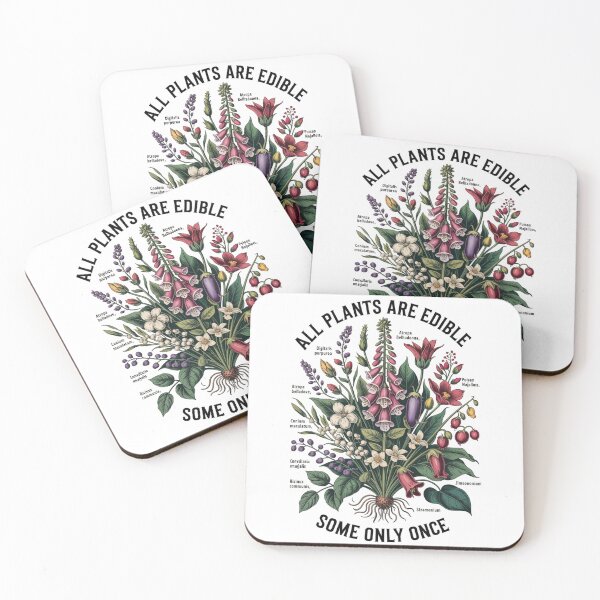 Item preview, Funny All Plants Are Edible Some Only Once Poisonous Plant designed and sold by FestivityFinds.