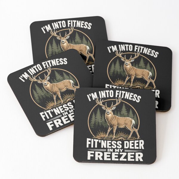 Item preview, I'm Into Fitness, Fitness Deer In My Freezer Funny Deer Hunting designed and sold by Izanmie.