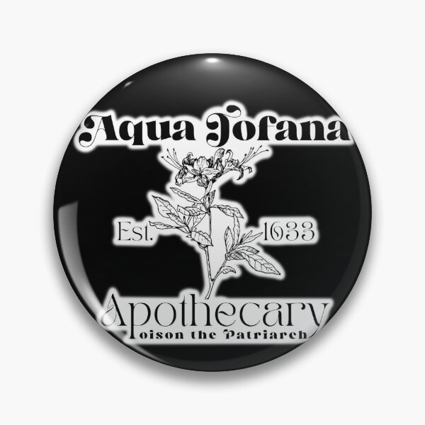Item preview, Aqua Tofana Apothecary -Poison the Patriarchy- Est. 1633 Apothecary Signage designed and sold by 2CRE8IVE4925.