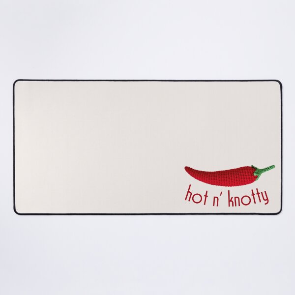 Artikelvorschau, Lustiges Häkel-Jalapeno-Scharf-und-Knoten-Freches-Wortspiel entworfen und verkauft von TackyTime.