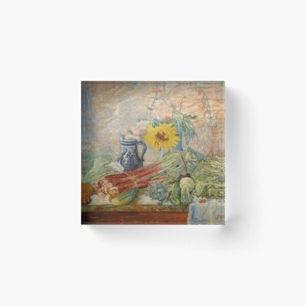 Item preview, Flowers and Vegetables by James Ensor designed and sold by Amanda1775.