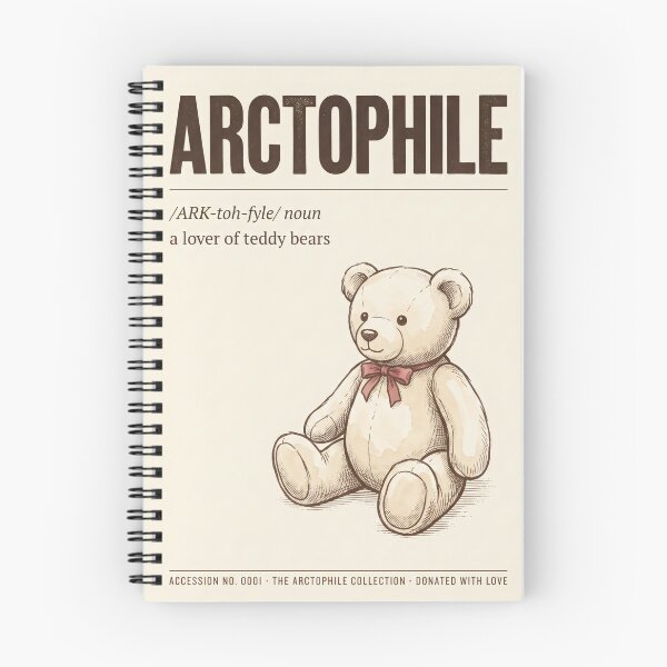 Item preview, Arctophile Meaning - Teddy Bear Lover Gift for Collectors designed and sold by Osmose-Studio.