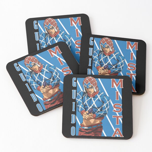 Artikelvorschau, BB.BA Golden Wind Guido Mista Anime Langarmshirt entworfen und verkauft von tyeu6099.