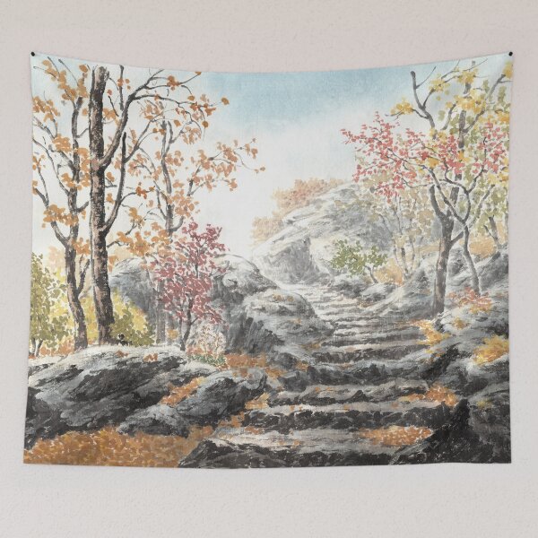 Item preview, November 19th birthday flower Saxifrage Landscape designed and sold by 366birthflower.