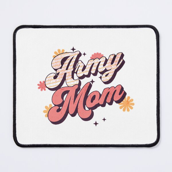 Artikelvorschau, Niedliches Army-Mama-Shirt – Stolzes Militär-Mama-T-Shirt mit Grafik | Perfektes Geschenk für dich und deine Freunde entworfen und verkauft von Pronto777.
