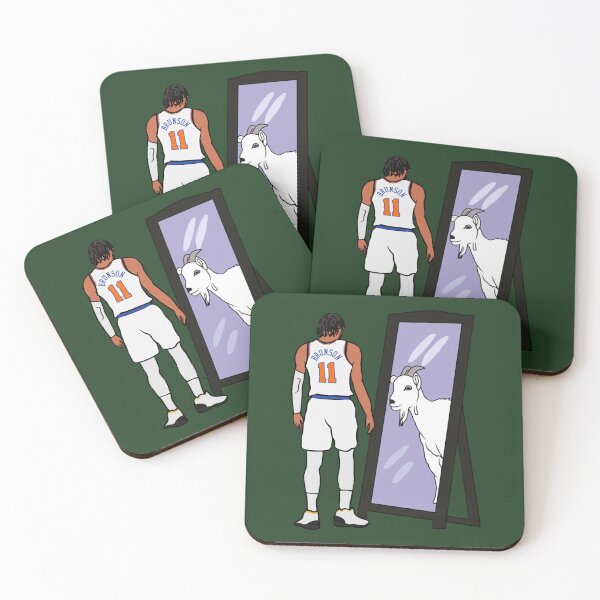 Item preview, Jalen Brunson Mirror GOAT T-Shirt designed and sold by GrimmStor.