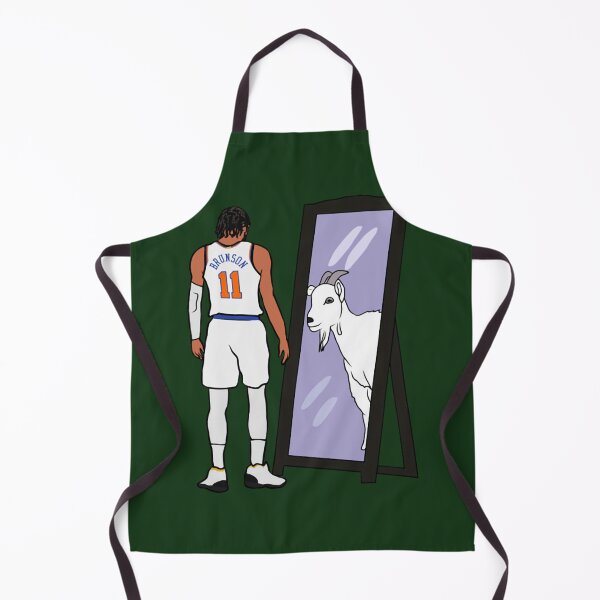 Artikelvorschau, Jalen Brunson Mirror GOAT T-Shirt entworfen und verkauft von GrimmStor.