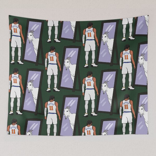 Item preview, Jalen Brunson Mirror GOAT T-Shirt designed and sold by GrimmStor.