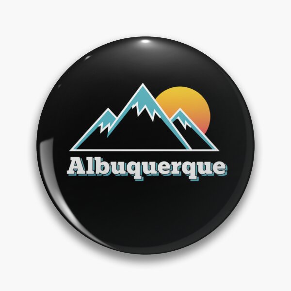 Item preview, Albuquerque New Mexico Sunset Mountain Retro Minimalist designed and sold by FestivityFinds.
