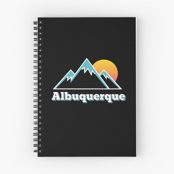 Item preview, Albuquerque New Mexico Sunset Mountain Retro Minimalist designed and sold by FestivityFinds.