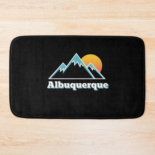 Item preview, Albuquerque New Mexico Sunset Mountain Retro Minimalist designed and sold by FestivityFinds.