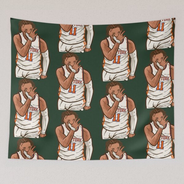 Item preview, Jalen Brunson Three Point Celebration T-Shirt designed and sold by GrimmStor.