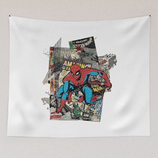 Aperçu de l'œuvre T-shirt graphique de super-héros Web Slinger, style BD vintage rétro. créée et vendue par pedri05.