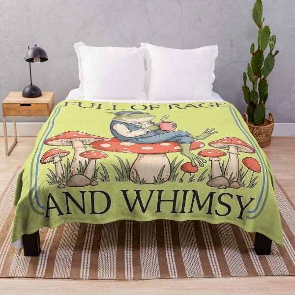 Item preview, Full Of Rage And Whimsy, Funny Frog designed and sold by Felipe-barg.