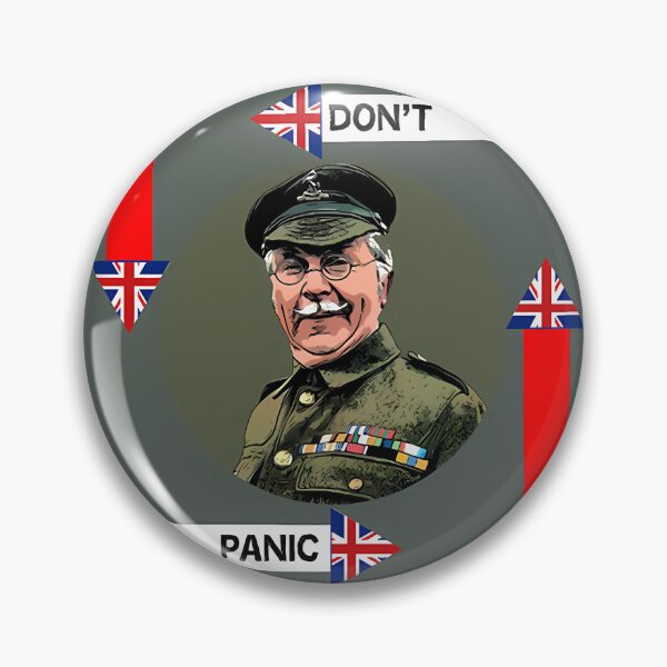 Item preview, Don'T Panic Lance Corporal Jones T-Shirt – Classic British Dads Army Humor | Limited Edition designed and sold by Pronto777.