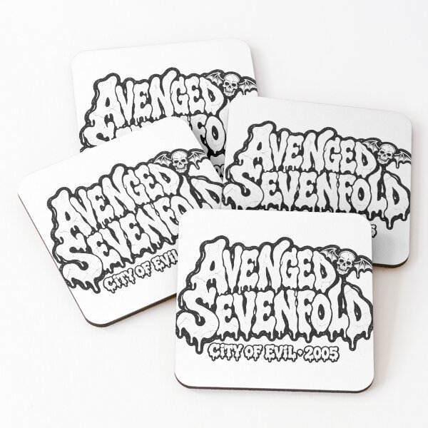 Item preview, Avenged Sevenfold City of Evil Metalcore Slime Design 2005 designed and sold by JMS-Artvintage.