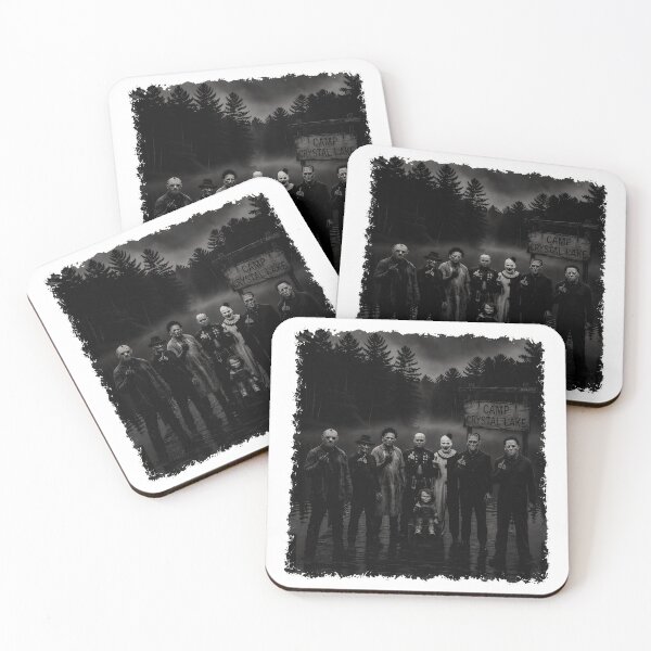 Item preview, Horror Icons Gather At Dark Crystal Lake Forest designed and sold by LisaTran96293.