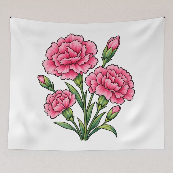 Item preview, Carnations  designed and sold by GraphicsClub.