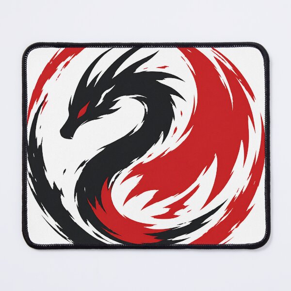 Item preview, Circular Japanese Dragon Brush Art designed and sold by Jaideep Walia.