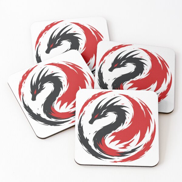 Item preview, Circular Japanese Dragon Brush Art   designed and sold by Jaideep Walia.